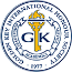 The image displays the emblem of the international key honor society, commonly referred to as golden key international honour society.